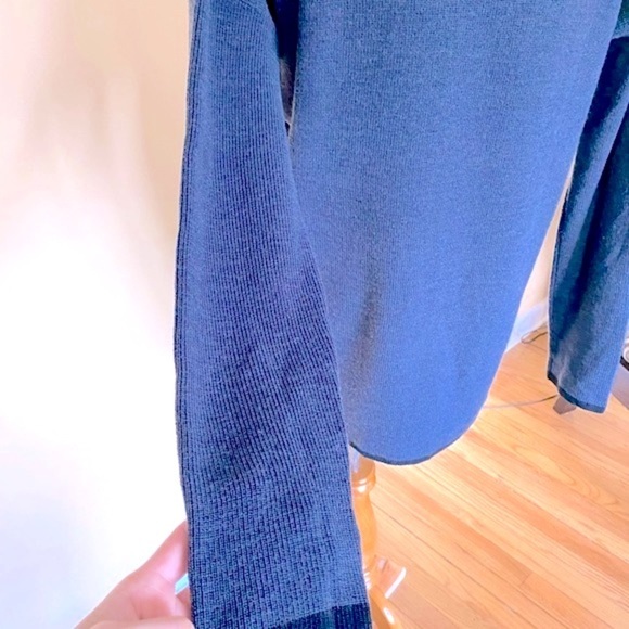 Eileen Fisher Gray Merino Wool Box Top Sweater Women’s Size XS - Picture 9 of 11